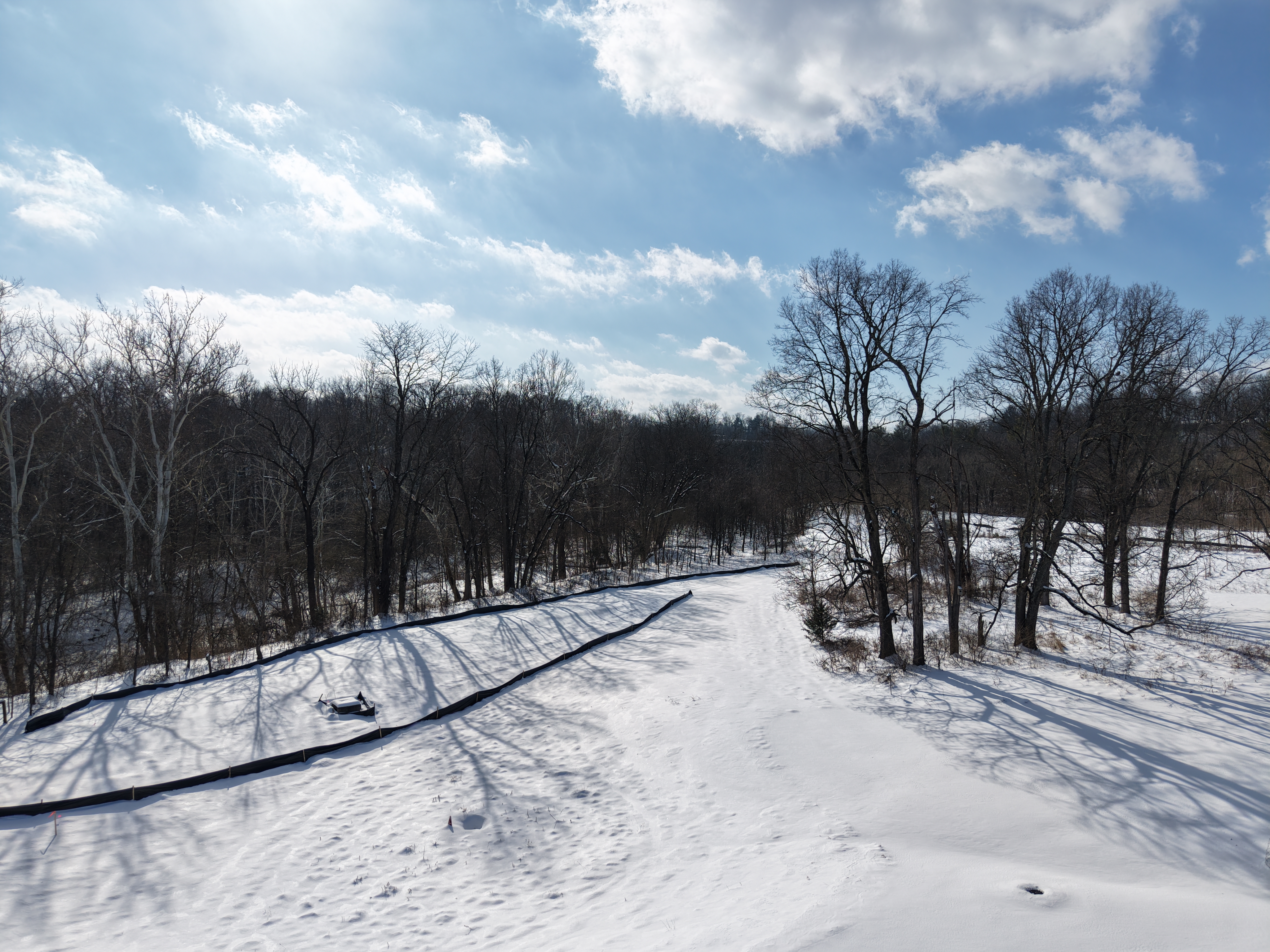 Construction of the Glenwood Gardens to Winton Woods trail