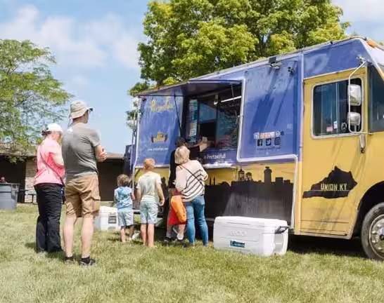 Vendor at the pollinator fest