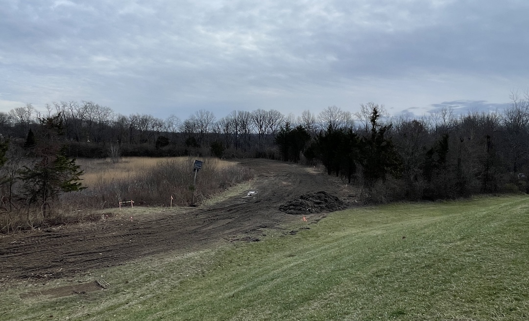 Land clearing for the Glenwood Gardens to Winton Woods project