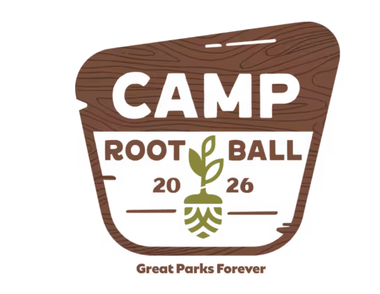 Camp Root Ball logo