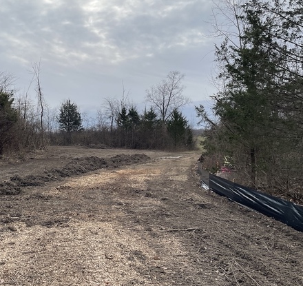 Land clearing for the Glenwood Gardens to Winton Woods project