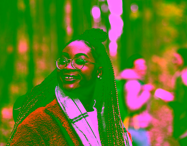 women on a hiking trail